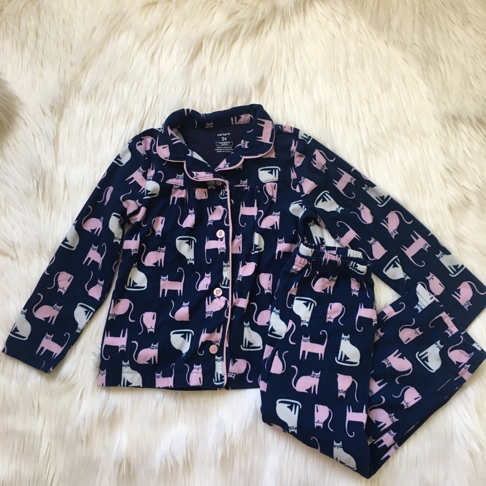 Cat pajama set